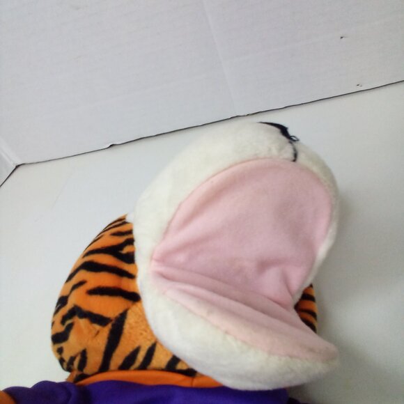 Clemson Tigers Talking Smashers Hand Puppet Go Tigers Working - Picture 4 of 9